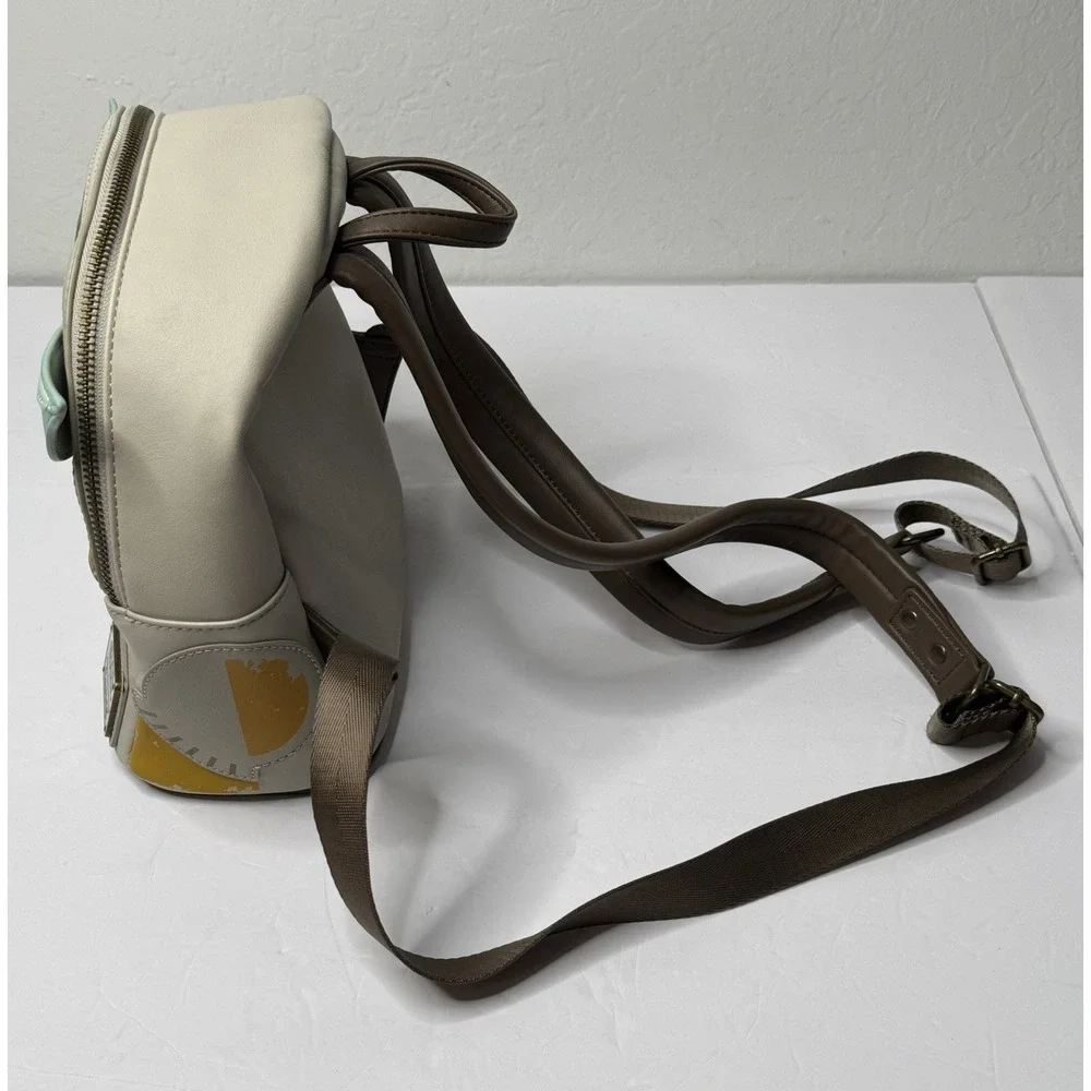 Loungefly Star Wars The Child Grogu Baby Yoda‎ Mini Backpack Tan Teens Disney